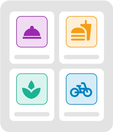 El huésped selecciona y solicita un servicio a través de GuestApp - Paso 1