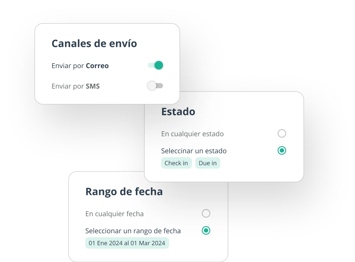 Mensajes precisos en el momento indicado