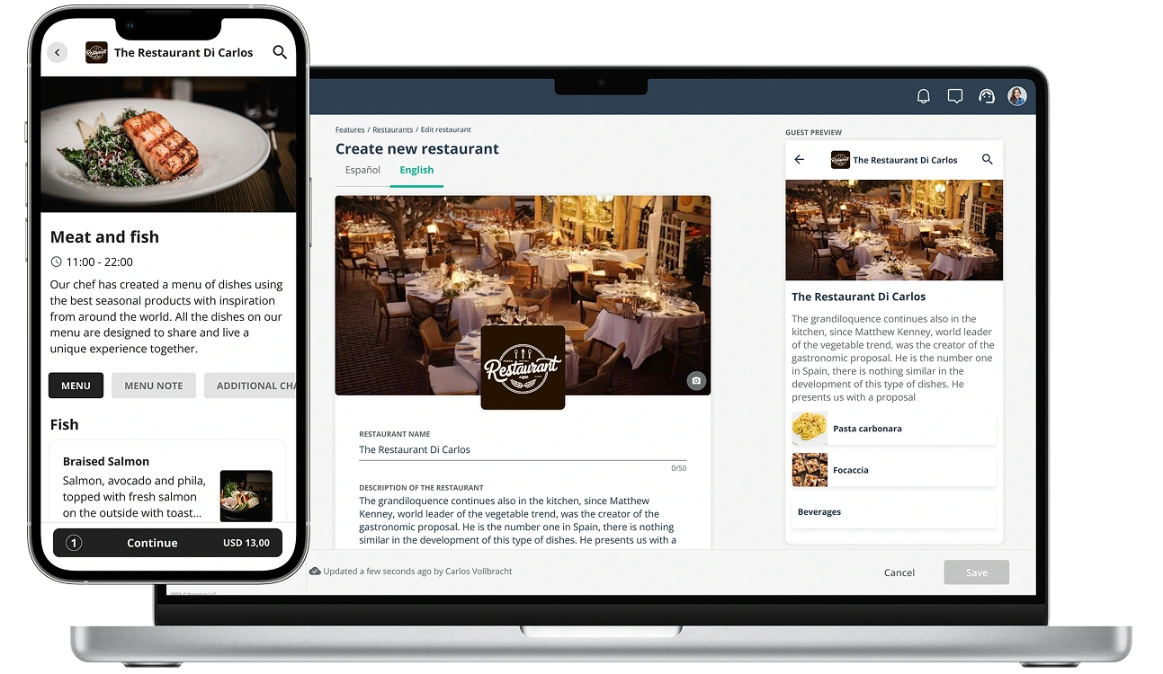 GuestHub Food & Beverage management system