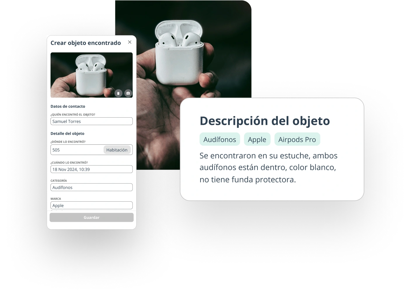 Registro total en tiempo real