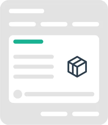 Record the information of the entered package - Paso 1