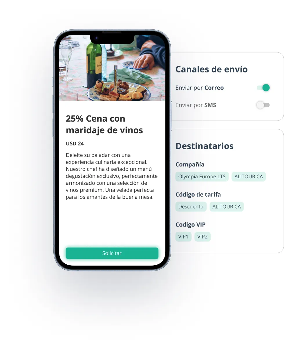 Envíe al huésped adecuado, en el momento justo
