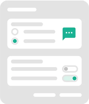 Configure una campaña vía email, app o SMS - Paso 2