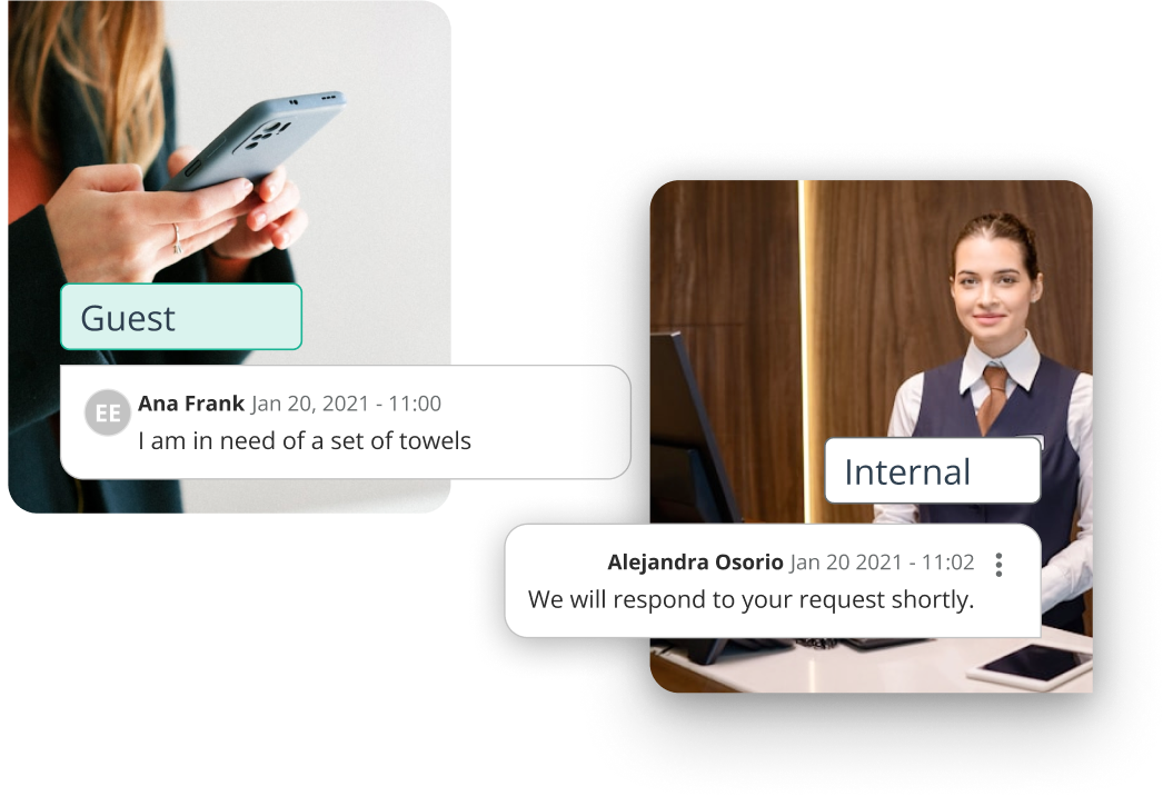 Smooth communication and immediate feedback