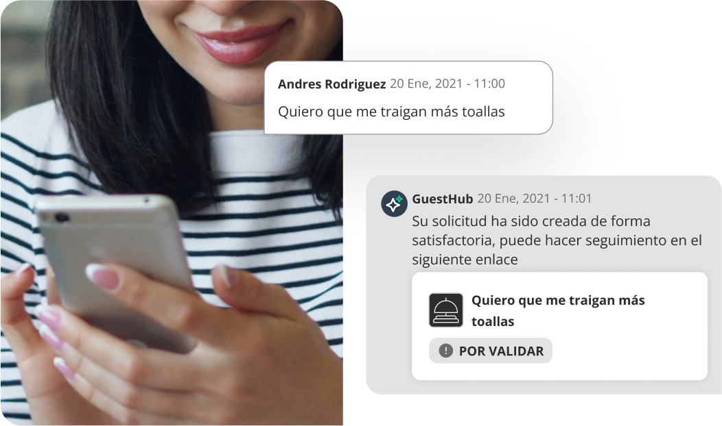Información y solicitudes con IA