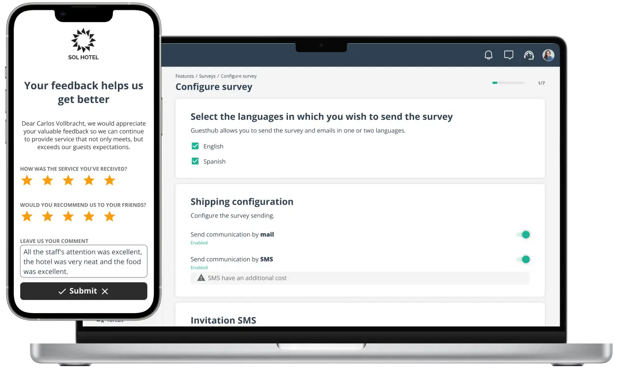 Encuestas - Sistema GuestHub
