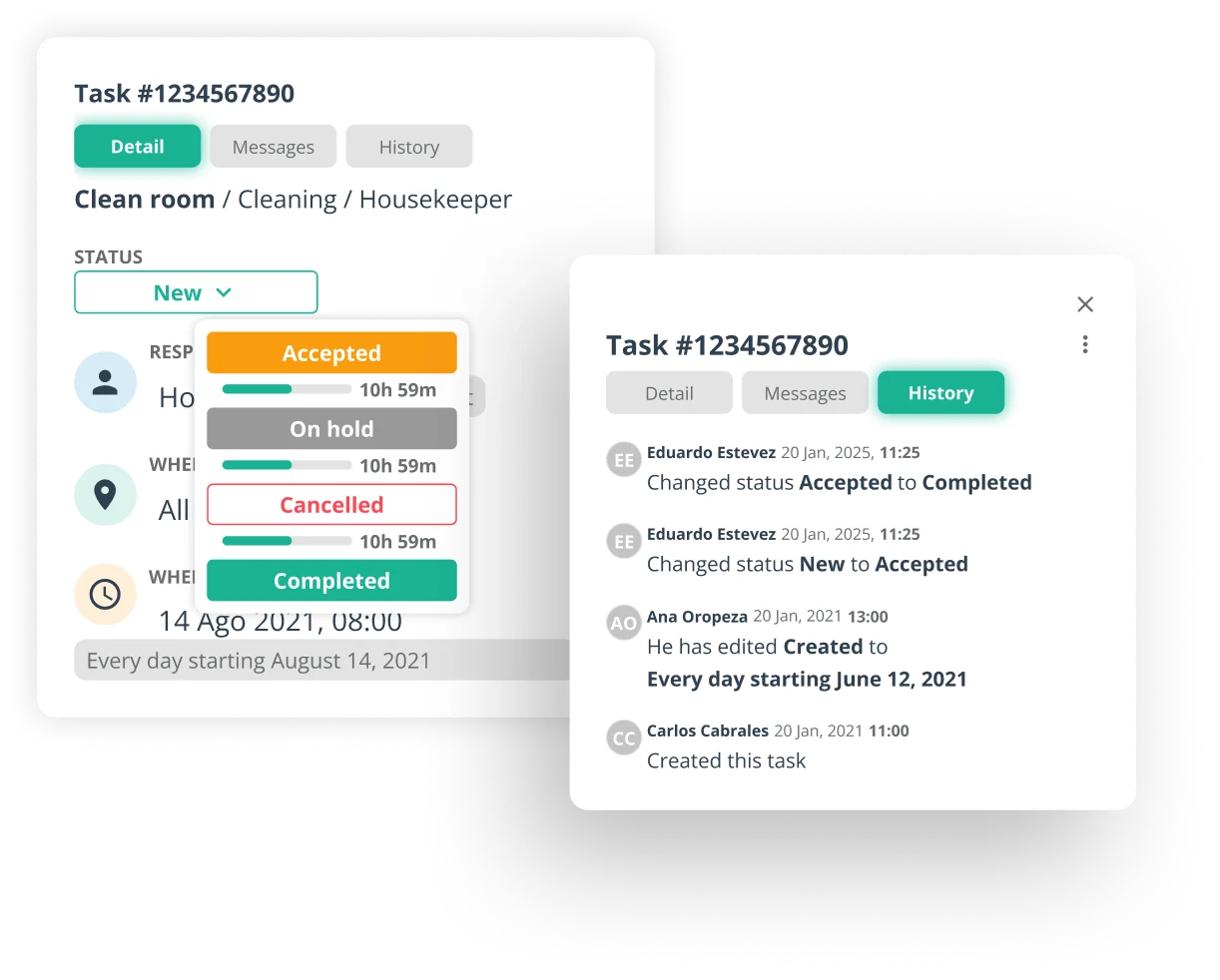 Traceability and control at every step